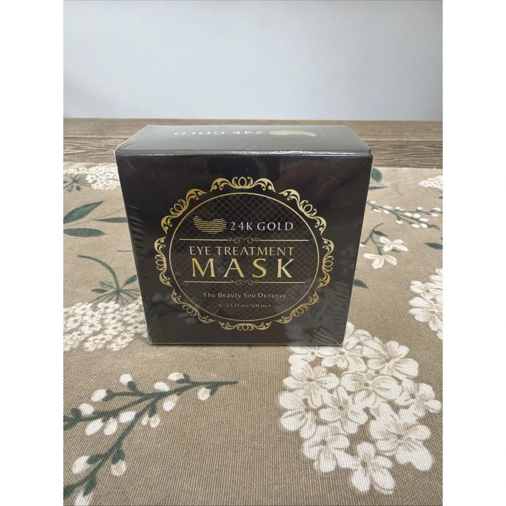 🥇 Eye Treatment Mask‎ - 24K GOLD - 60 pieces = 30 pairs - BRAND NEW sealed box